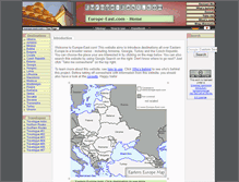 Tablet Screenshot of europe-east.com